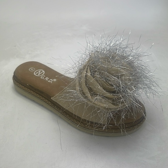 Slide sandals open toe shoes for women - Picture 1 of 9